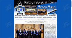 Desktop Screenshot of kirkbyband.co.uk